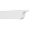 Ekena Millwork Standard Del Monte Architectural Grade PVC Rafter Tail, 3"W X 6"H X 24"L RFTP03X06X24DEL - alternate 1